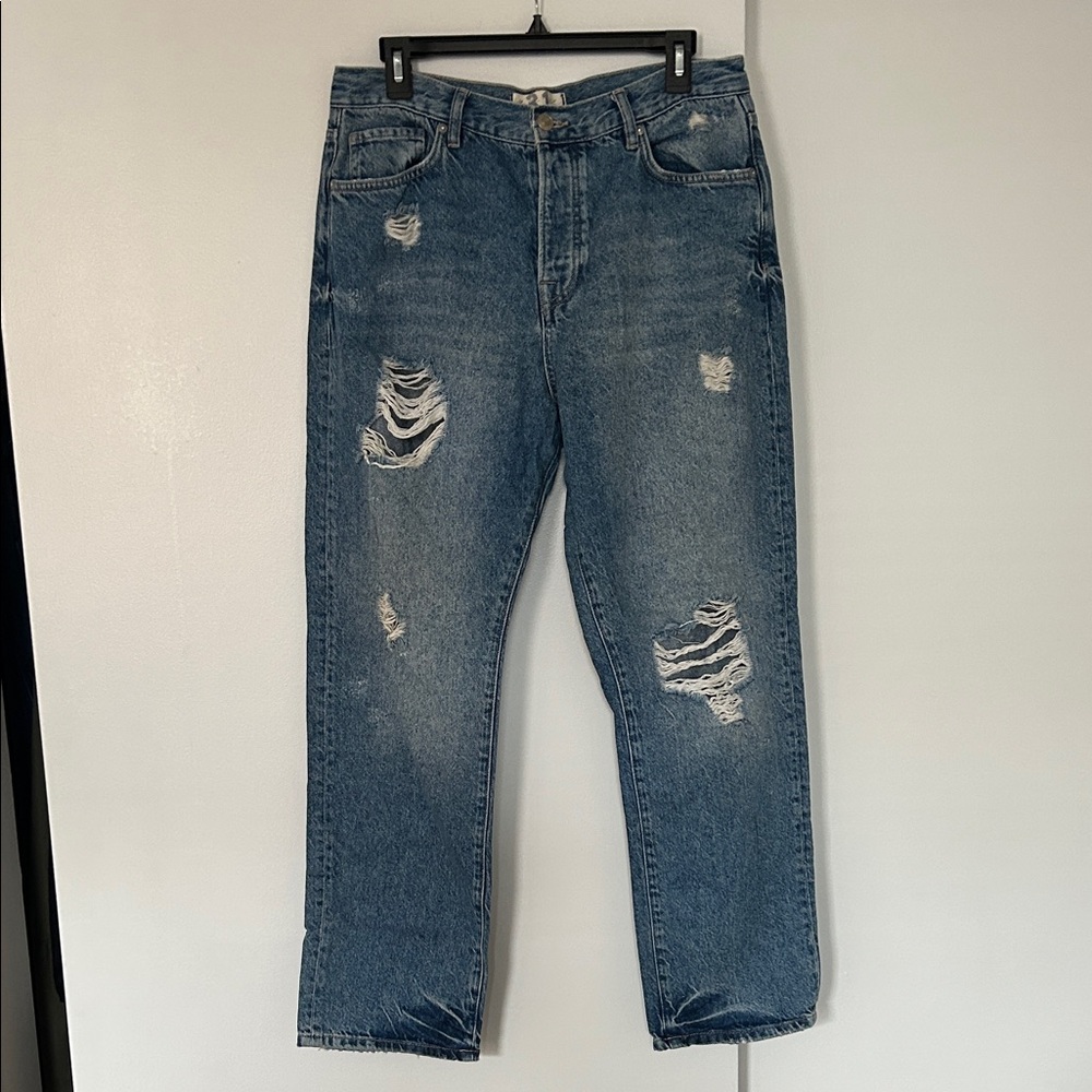 We The Free Distressed Jeans